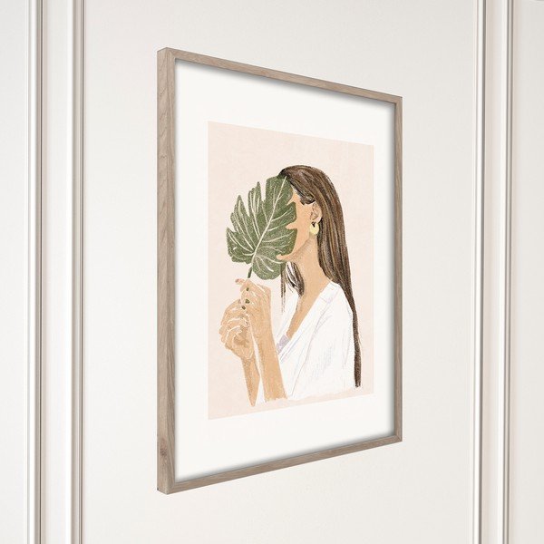 Nyomtatott keretezett kép 50x70 cm Hidden – Styler-image-3