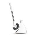 Fehér acél wc-kefe - simplehuman