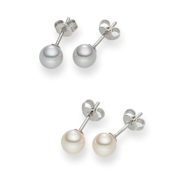 Défeibos 2 darabos gyöngy fülbevaló szett - Nova Pearls Copenhagen