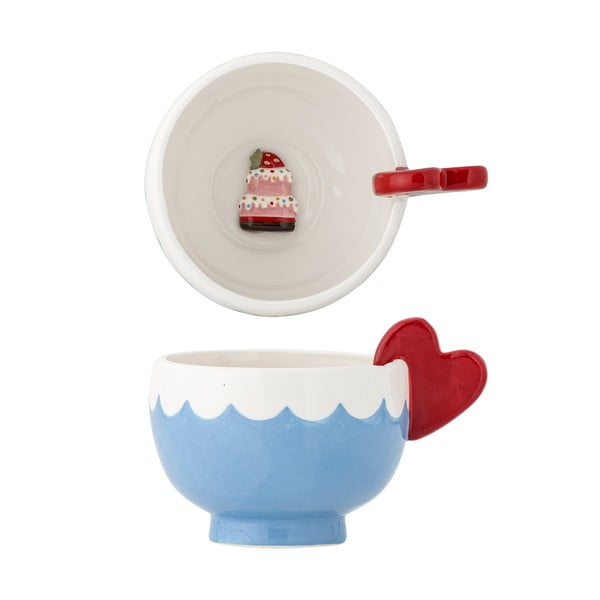 Világoskék agyagkerámia csésze 220 ml Lively – Bloomingville-image-3