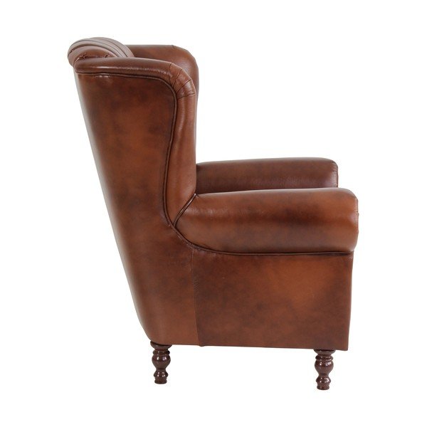 Vary barna bőrfotel - Max Winzer-image-2