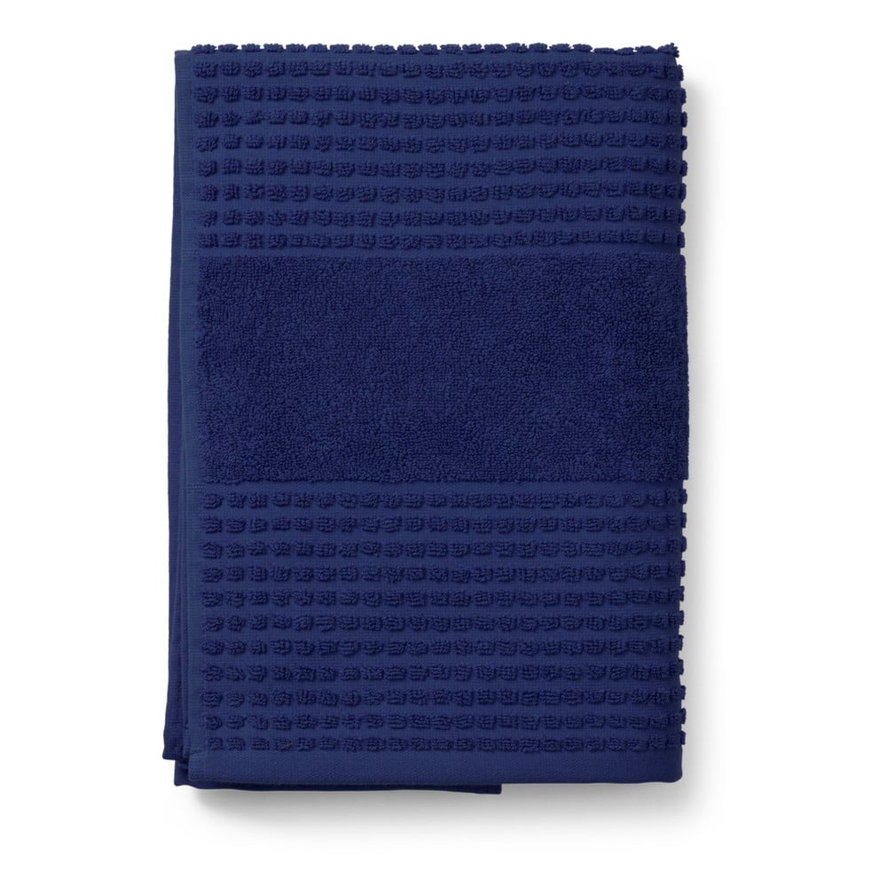 S&ouml;t&eacute;tk&eacute;k frott&iacute;r bio pamut f&uuml;rdőlepedő 70x140 cm Check &ndash; JUNA