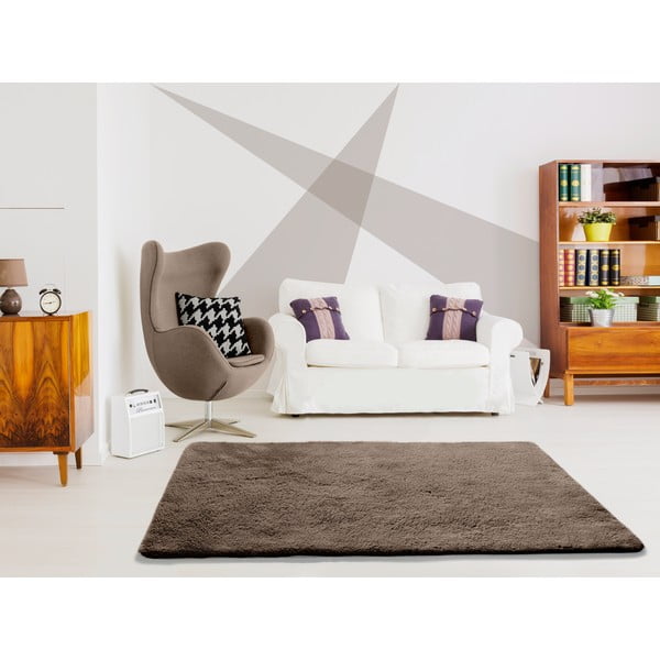 Alpaca Liso barna szőnyeg, 80 x 150 cm - Universal-image-1