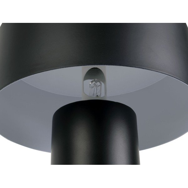 Tubo fekete asztali lámpa, magasság 23 cm - Leitmotiv-image-1