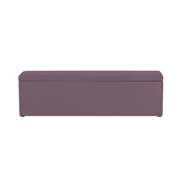 Ancona levendula lila ottomán, 140 x 47 cm - Mazzini Sofas-image-4