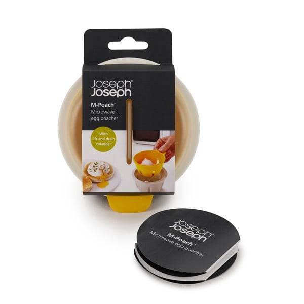 M-Poach 3 részes sárga buggyantott tojás készítő - Joseph Joseph-image-2