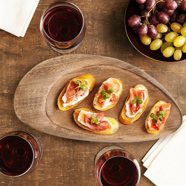 Fa tálca 20x39 cm Mango – Orion-image-1