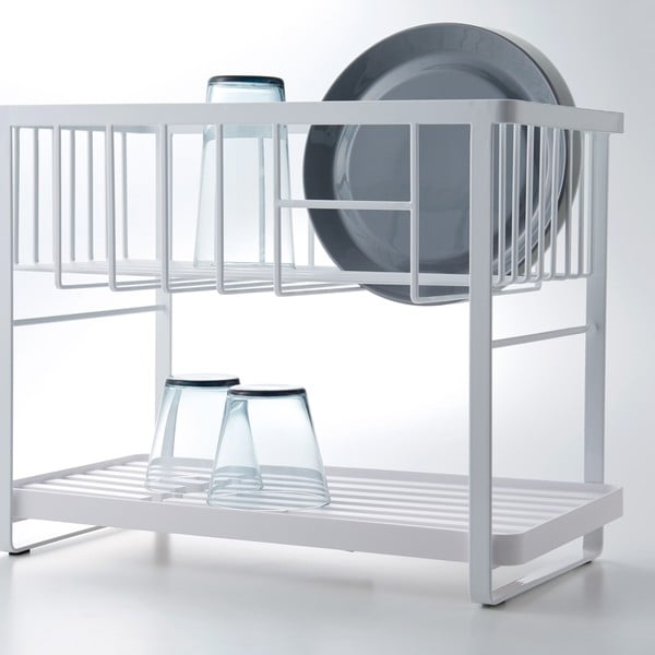 Kétszintes fém edényszárító Tower – YAMAZAKI-image-4