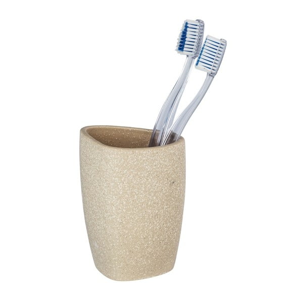 Pion bézs kerámia fogkefetartó pohár - Wenko