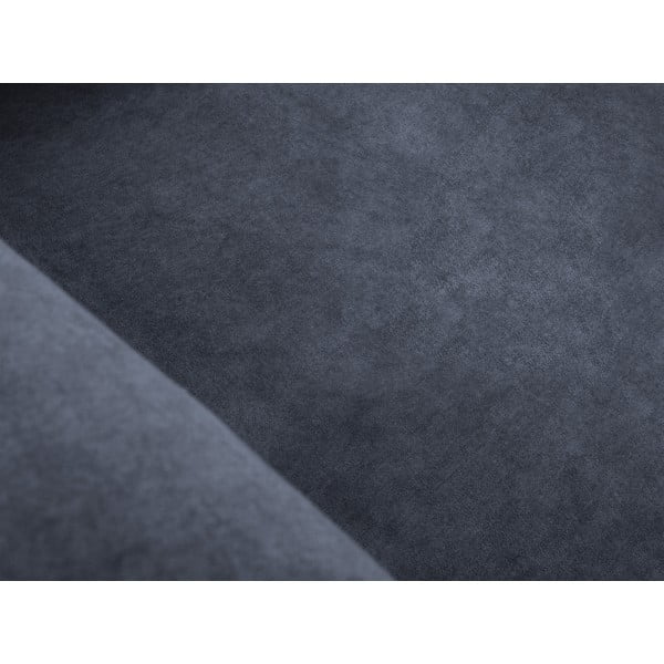 Sötétkék bársony sarokkanapé Erin – Micadoni Home-image-1