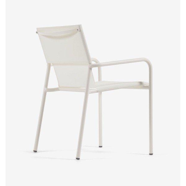 Zaltana fehér alumínium kerti szék - Kave Home-image-2