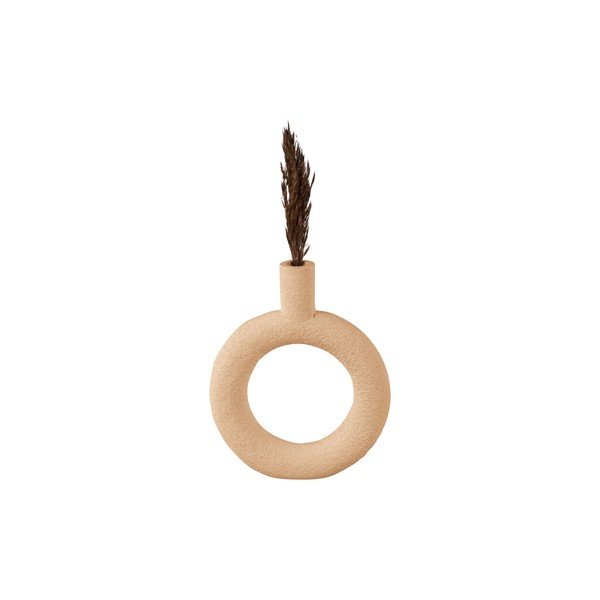 Ring világosbarna váza - PT LIVING-image-1