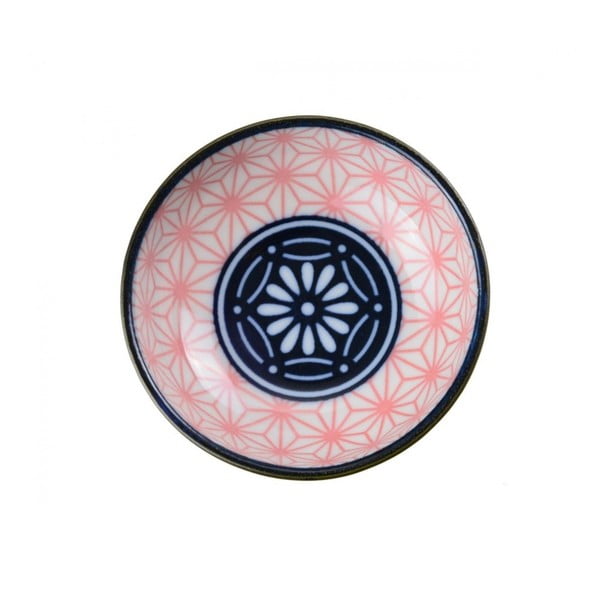 Star rózsaszín porcelán tál, ø 9,5 cm - Tokyo Design Studio