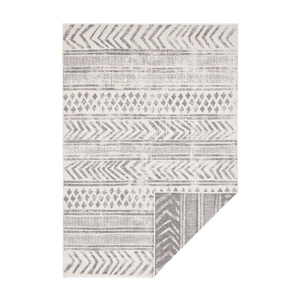 Biri szürke-krémszínű kültéri szőnyeg, 80 x 150 cm - NORTHRUGS