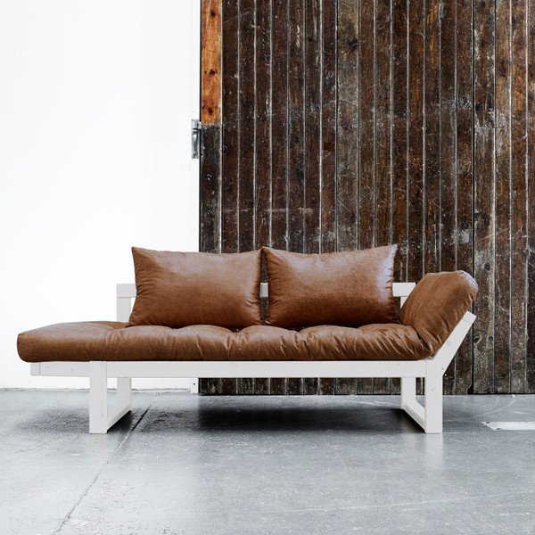 Vintage Edge White/Choco kanapé - Karup-image-1