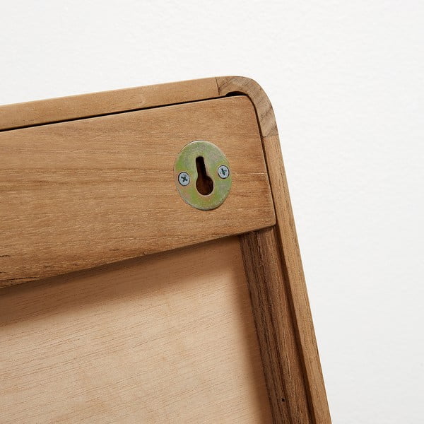 Sunday teakfa tükör, 80 x 65 cm - Kave Home-image-3