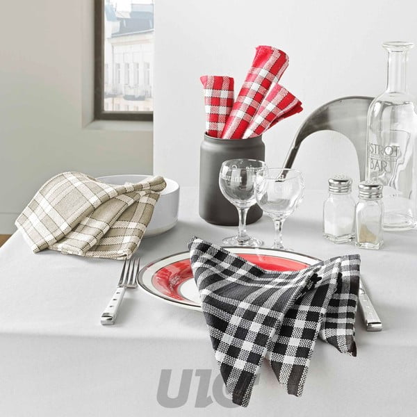 Textil szalvéta szett 3 db-os Traditio – douceur d'intérieur-image-2