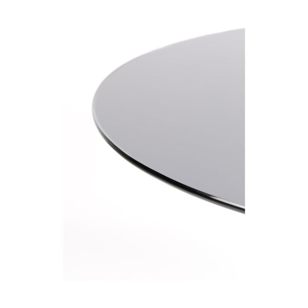 Kerek étkezőasztal üveg asztallappal ø 104 cm Floris – White Label-image-3