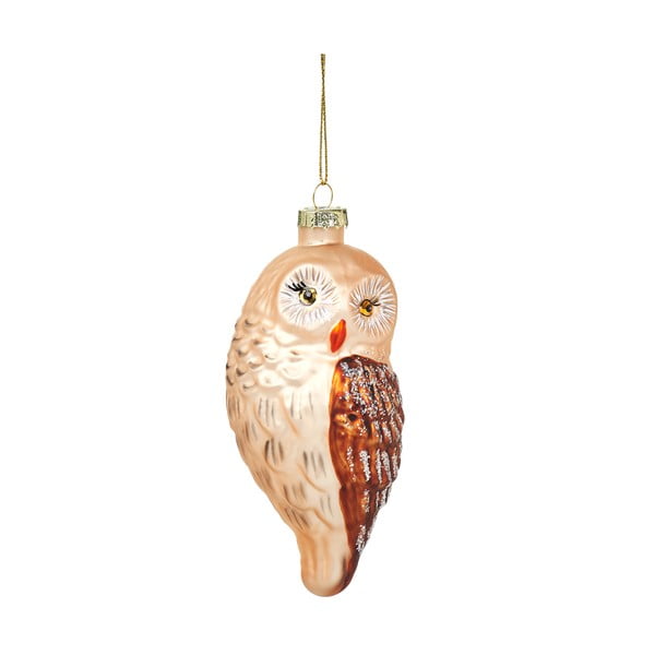 Üveg karácsonyfadísz Owl – Sass & Belle