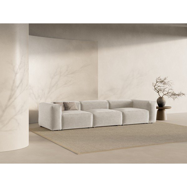 Bézs kanapé 364 cm Bergamo – Cosmopolitan Design-image-1