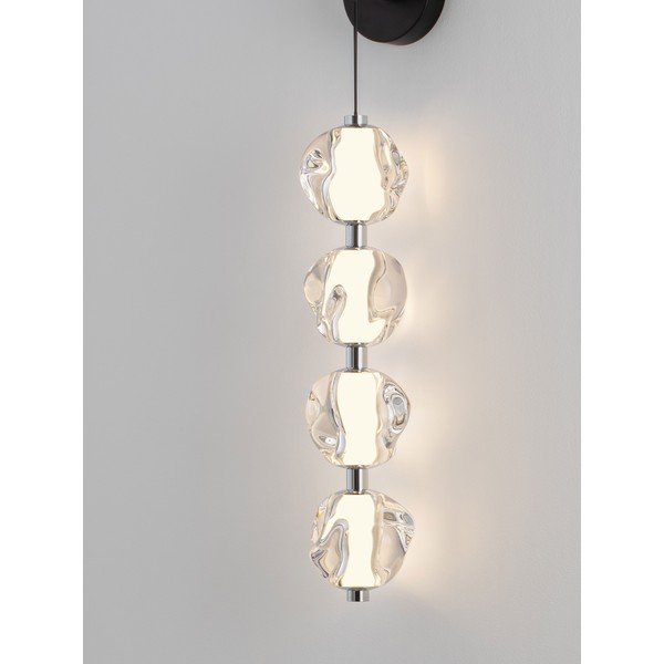 Matt fekete fém LED fali lámpa Ifos – Nova Luce-image-2