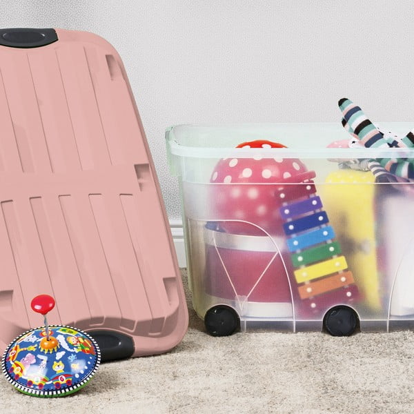 Fedeles műanyag tárolódoboz Roller – Rotho-image-1