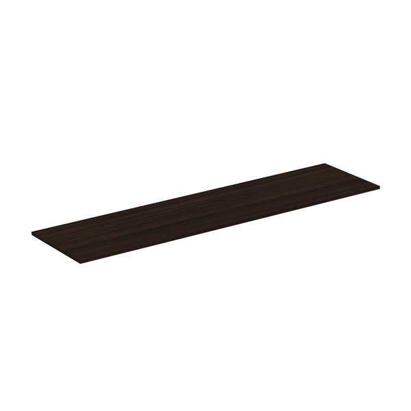 Sötétbarna mosdókagyló alatti pult tölgyfa dekorral 200x51 cm i.Life B – Ideal Standard-image-1
