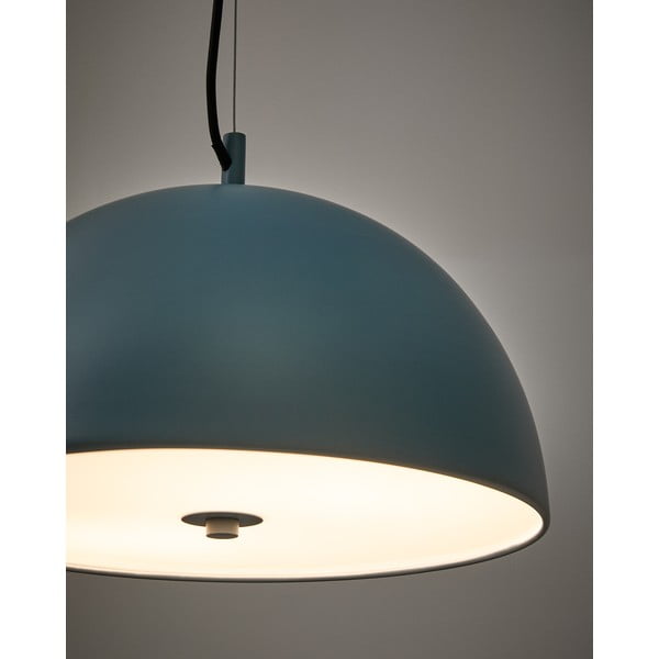 Kék függőlámpa fém búrával ø 39,5 cm Catlar – Kave Home-image-2