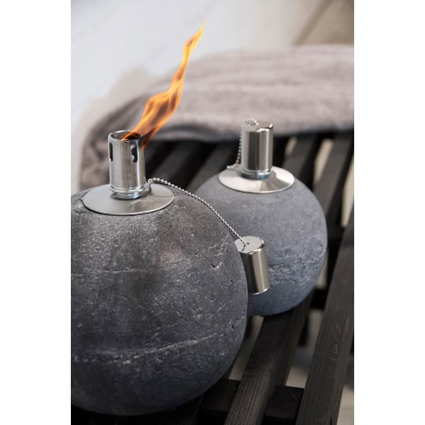 Beton olajlámpa (magasság 16 cm) – Esschert Design-image-1