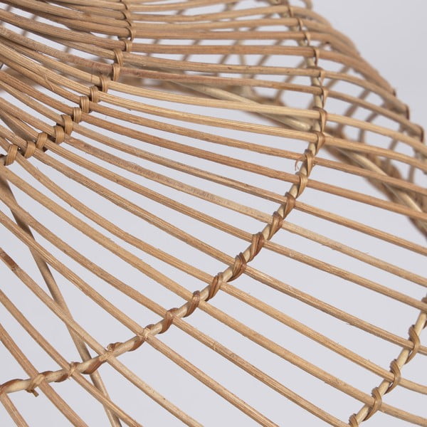 Natúr színű rattan lámpabúra ø 42,5 cm Dyara – Kave Home-image-2