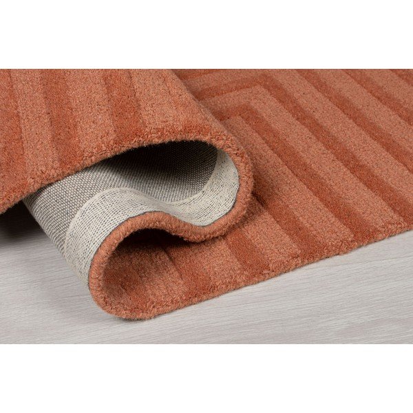 Estela narancssárga gyapjú szőnyeg, 160 x 230 cm - Flair Rugs-image-3