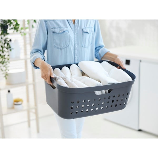 Műanyag ruhakosár 39 l Jona – Rotho-image-1