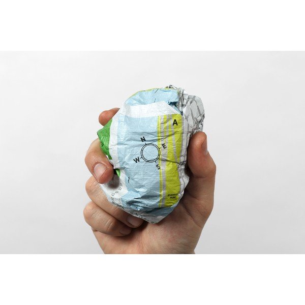 Varsó gyűrhető turista térkép - Palomar-image-1