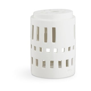 Urbania Lighthouse Little Tower fehér kerámia gyertyatartó - Kähler Design