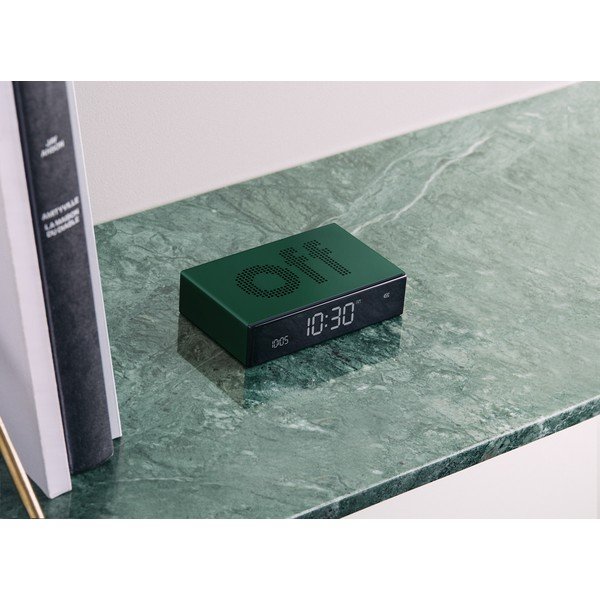 Digitális asztali ébresztőóra Flip Premium – Lexon-image-2
