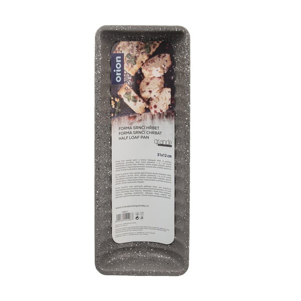 Fém őzgerinc sütőforma 12x31 cm Grande – Orion-image-2