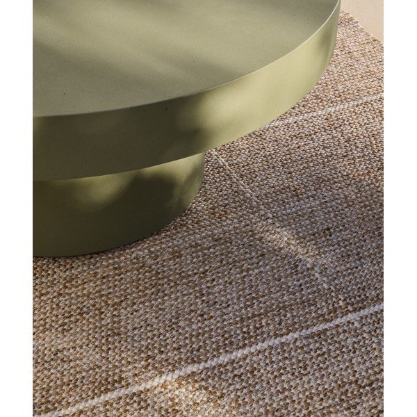 Beton kerek kerti dohányzóasztal ø 66 cm Aiguablava – Kave Home-image-2