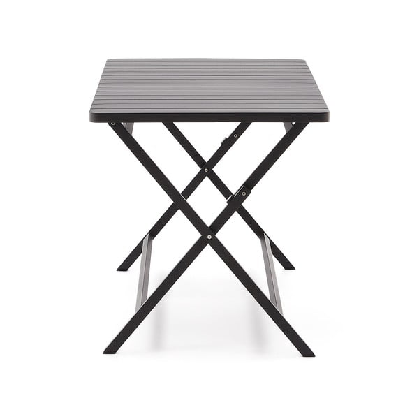 Fém kerti étkezőasztal 70x140 cm Torreta – Kave Home-image-3