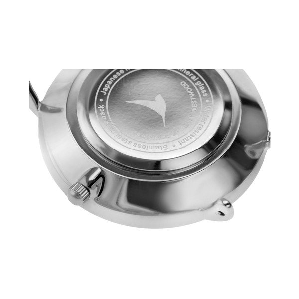 Black női karóra, fekete rozsdamentes acél szíjjal - Emily Westwood-image-3