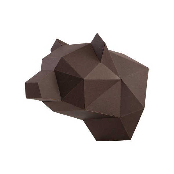 Mini medve kreatív hajtogatható papírfigura - Papertime-image-2