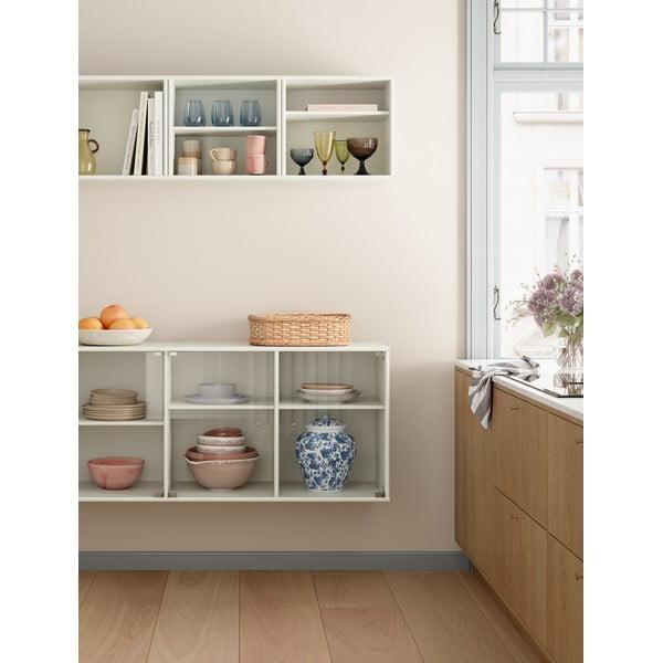 Mentazöld függő könyvespolc 176x61x42 cm Mistral – Hammel Furniture-image-2