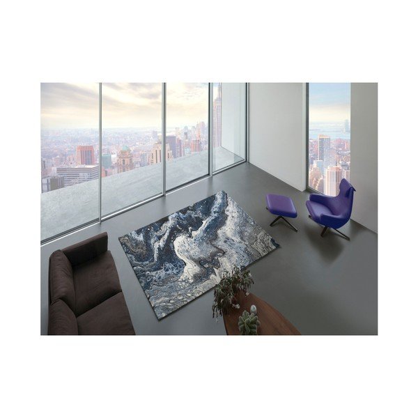 Kael Malo sötétkék szőnyeg, 160 x 230 cm - Universal-image-1
