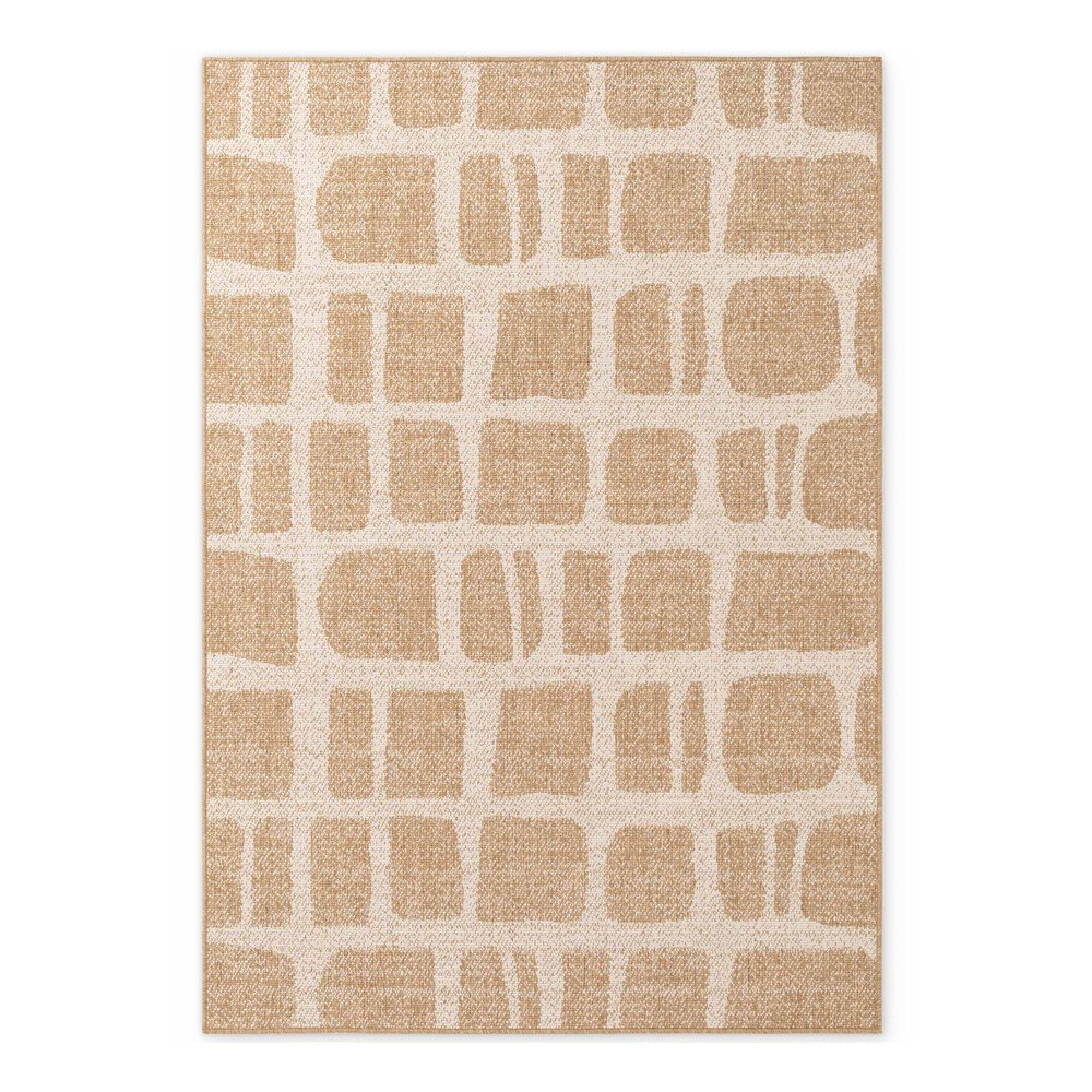 Krémszínű-natúr színű kültéri-beltéri szőnyeg 160x230 cm Haringey Ruskin – Ted Baker