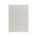 Fehér mosható kézi szövésű pamut szőnyeg 200x300 cm Tribu Natural – Lorena Canals