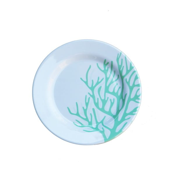 Corail Blue 6 db melamin tányér, ⌀ 20 cm - Sunvibes