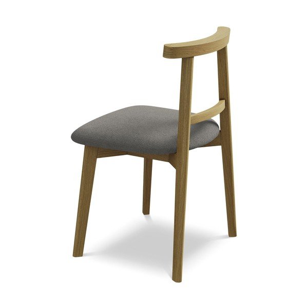 Szürke tömörfa étkezőszék Ohelo – Makamii-image-3