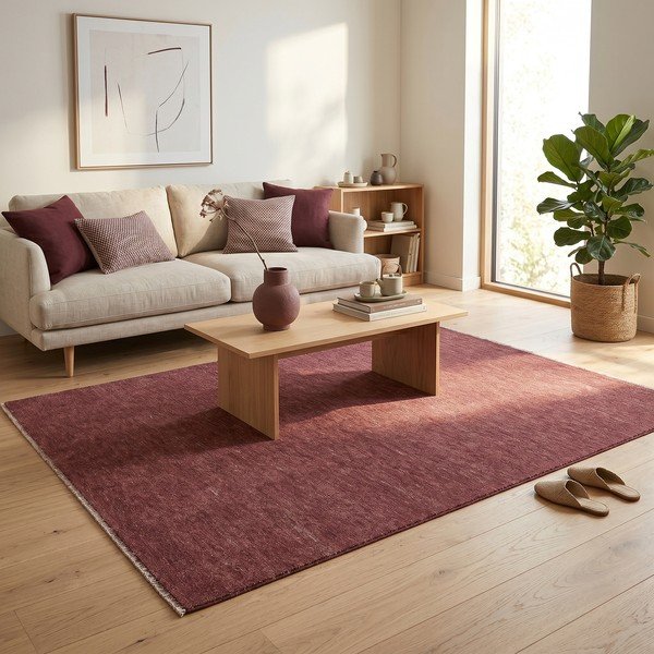 Borvörös szőnyeg 160x230 cm Puro – ESTE-image-1