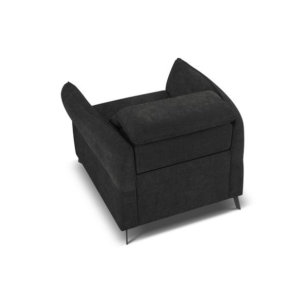 Fekete fotel Hubble – Windsor & Co Sofas-image-4