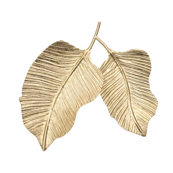 Fém dekorációs tálca Double Leaf - Mauro Ferretti