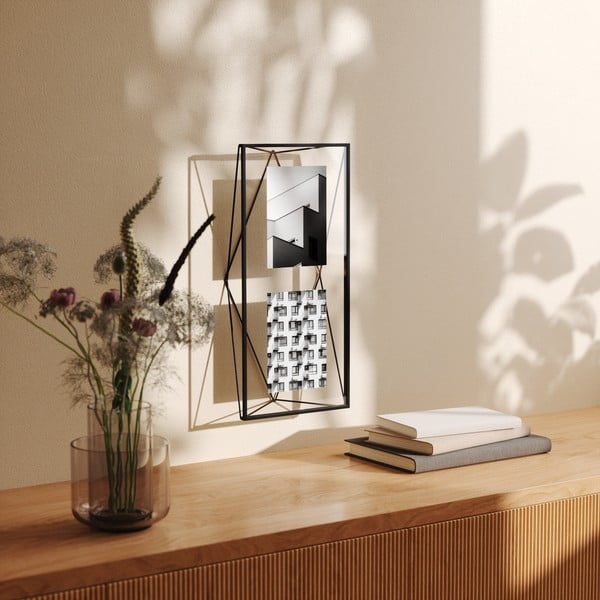 Fekete fém álló-fali képkeret 48x23 cm Prisma – Umbra-image-3